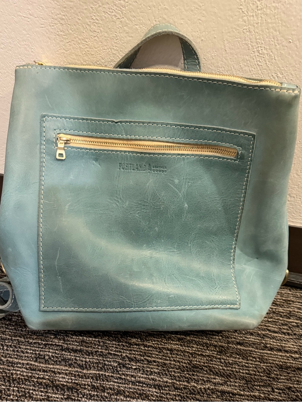 Portland Leather Goods Tote Backpack